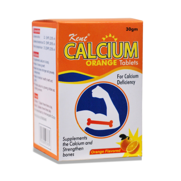 Calcium Tablets (Orange Flavor)