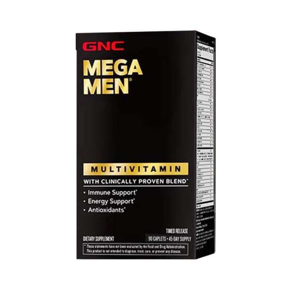 GNC Mega Men Multivitamin Timed Release  90 Ct