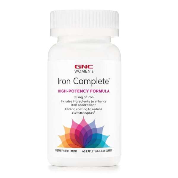 GNC Women's Iron Complete  60 Ct
