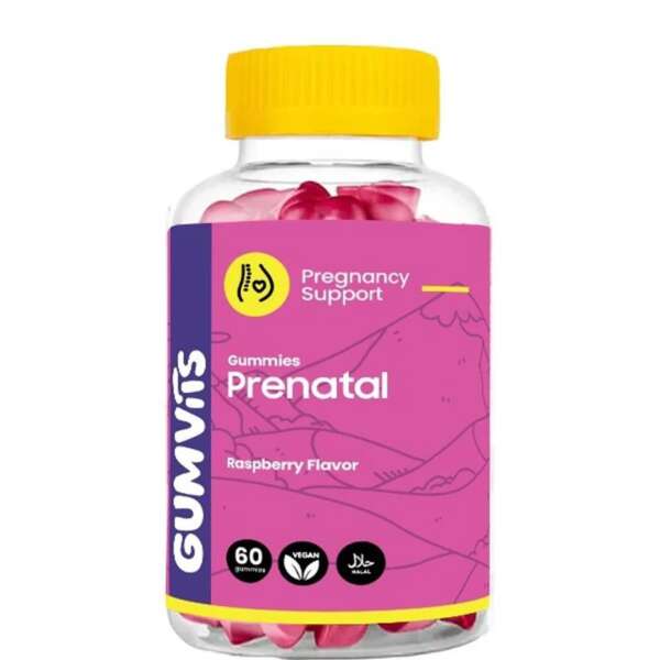 Gumvits Prenatal Gummies  60 Ct