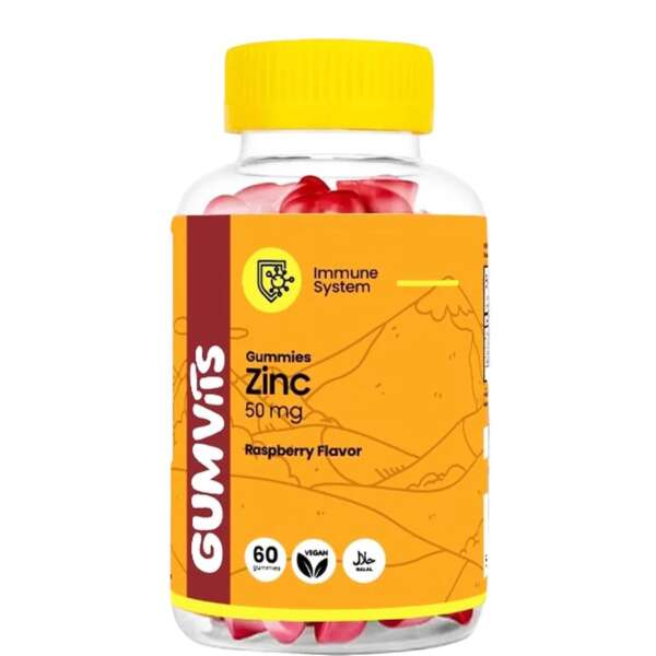 Gumvits Zinc 50mg Gummies  60 Ct