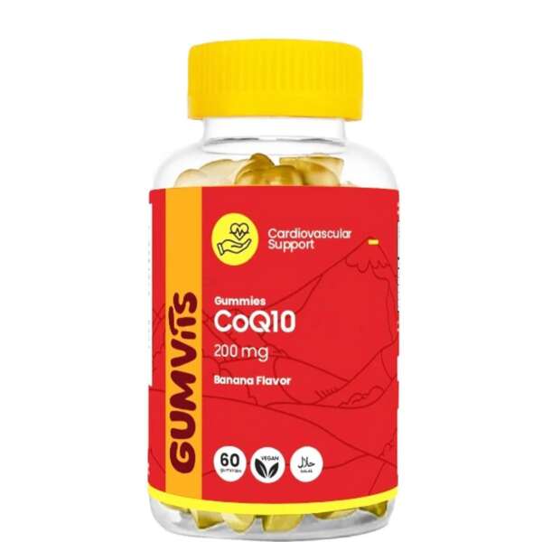 Gumvits CoQ10 200mg Gummies  60 Ct