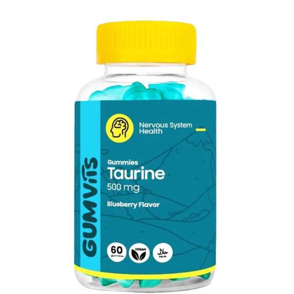 Gumvits Taurine 500mg Gummies  60 Ct