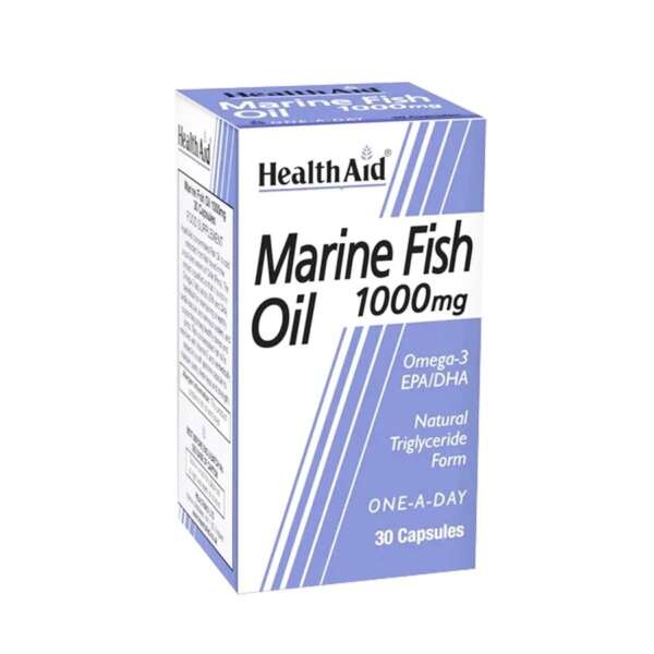 HealthAid Marine Fish Oil 1000 mg  30 Ct
