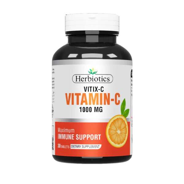 Herbiotics Vitamin C 1000mg  30 Ct