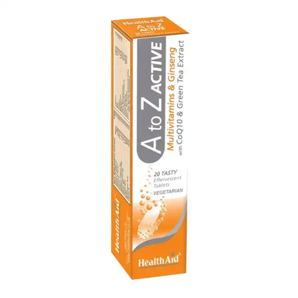 HealthAid A to Z Active Effervescent Tablets