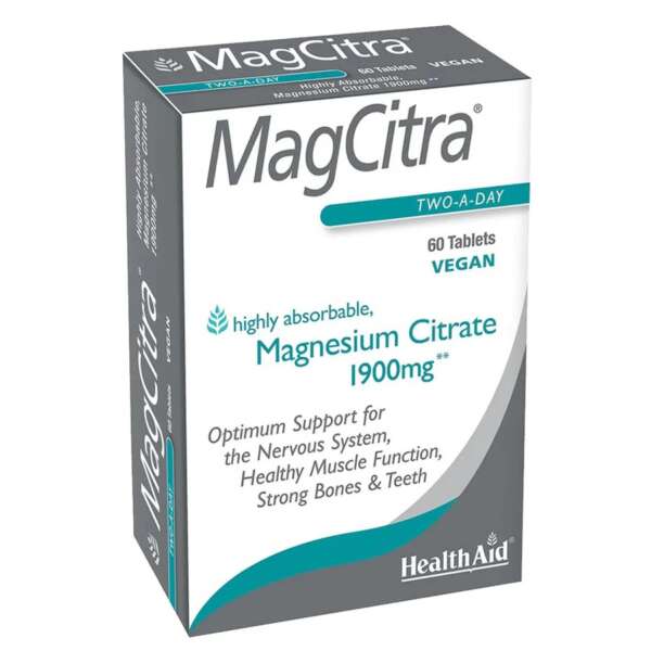 HealthAid MagCitra 60 Ct