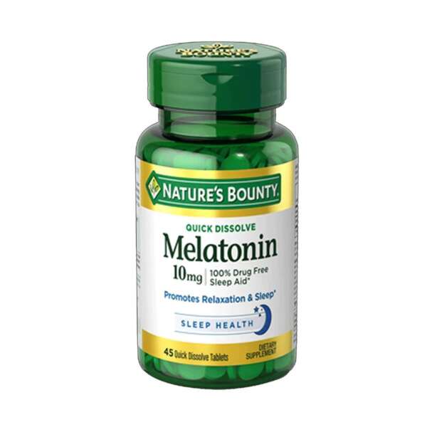 Nature's Bounty Quick Dissolve Melatonin 10mg  45 Ct