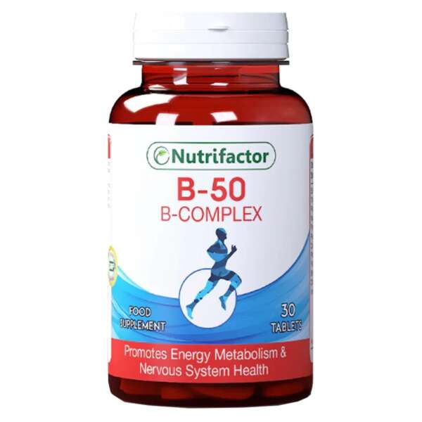 Nutrifactor B-50 B-Complex  30 Ct